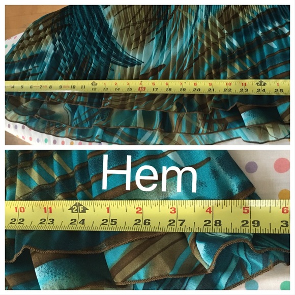 VIOLIN Woman’s Accordion Pleated Pullover Blouse 2X - Picture 16 of 16